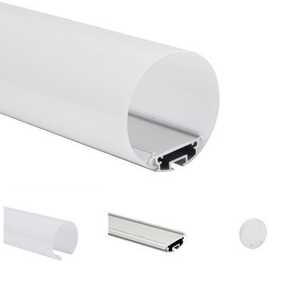 6063 T5 om LEIDENE Profieldiameter 60mm Huis die Woningbouwdecoratie gebruiken die KN9 aansteken