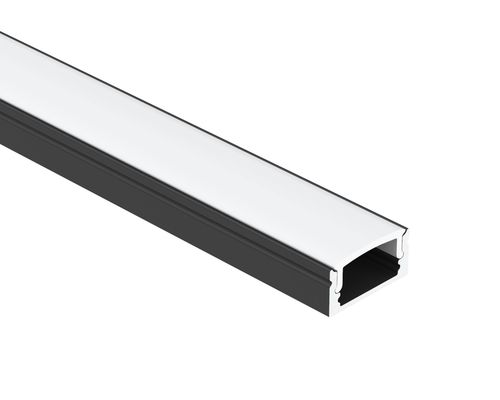 Goede prijs 6063 geanodiseerde Aluminium Geleide Profielip20 PC PMMA voor Decoratielicht online