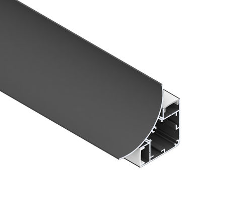 2,5m Lengte Legering LED Strip Aluminium Profiel voor Opbouw Hoekverlichting in Slaapkamer en Woonkamer