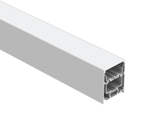 Goede prijs 75*95mm LEIDEN Profiel voor boven en beneden Verlichting geanodiseerde Legering 6063 online