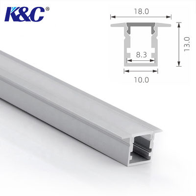 Vlakke 18*10mm In een nis gezette Aluminium LEIDENE Profiel Opgezette Indstallation