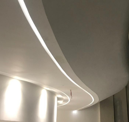 Flexibel de Uitdrijvingsu van Profielalu leidde Kromme Bendable van het Strook de Licht In een nis gezette Kanaal 6063 T5