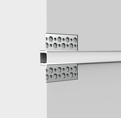 Goede prijs Anodiseer/Deklaag de Aluminium Geleide Opgezette Gipsplaat van het Strook Lichte Profiel gelijk online