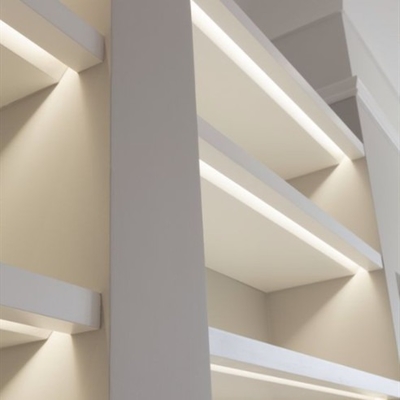 Goede prijs 6063 de T5 In een nis gezette Aluminium van LEIDENE Huisvesting Profielheatsink voor Plafondlicht online