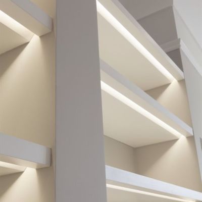 6063 de T5 In een nis gezette Aluminium van LEIDENE Huisvesting Profielheatsink voor Plafondlicht