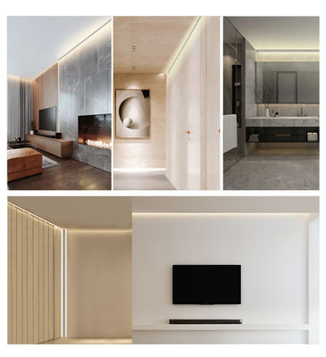 Goede prijs 6063 T5 Aluminiumprofiel van LED-hoek van legering met PMMA-diffuser en T3-T8-temperatuur voor LED-strookinstallatie online